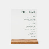 Exquisite Green Text Bar Menu (Recto)