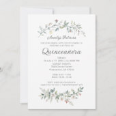 Exquisite Romantic Minimal Spring Floral Branches Kaart (Voorkant)