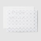 Exquisite Rose Gold Calligraphy Vellum Uitnodigingen (Offset (Uitnodiging))