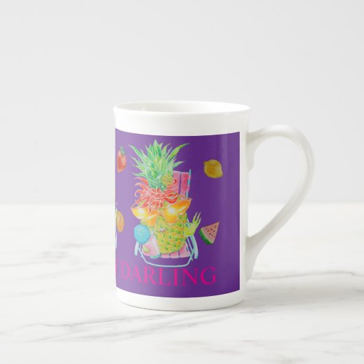 EXQUISITE WOMEN'S DESIGNED MUG  (Droite)