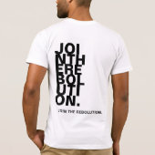 EXT/REM LICHT T T-SHIRT (Achterkant)