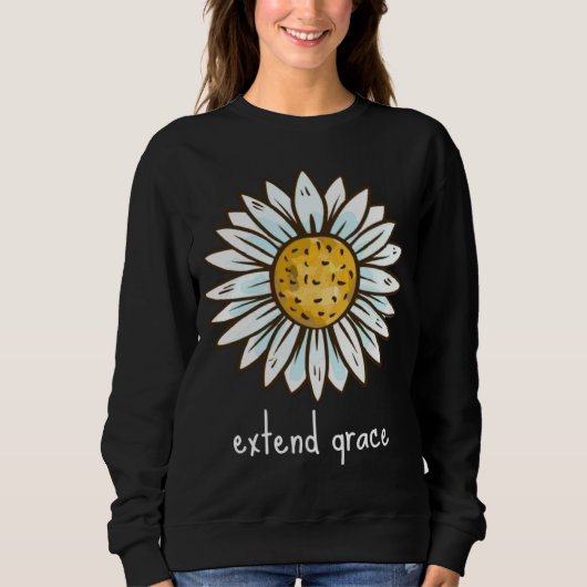 EXTEND GRACE simple powerful & beautiful reminder Trui (Voorkant)