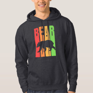 Extended Letter Beer Design Hoodie