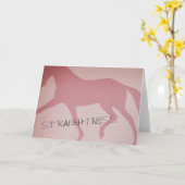 EXTENDED TROT GRAFFITI 5x7 WENSKAART Kaart (Gele Bloem)