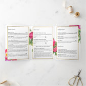 Extensions de cils Beauty Florals Blanc Brochure (Intérieur)