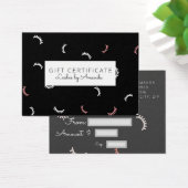 Extensions Lash de certificat cadeau (Bureau)