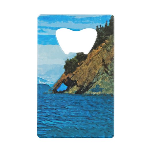 Extérieur de la baie de Seward Alaska Abstrait (Devant)