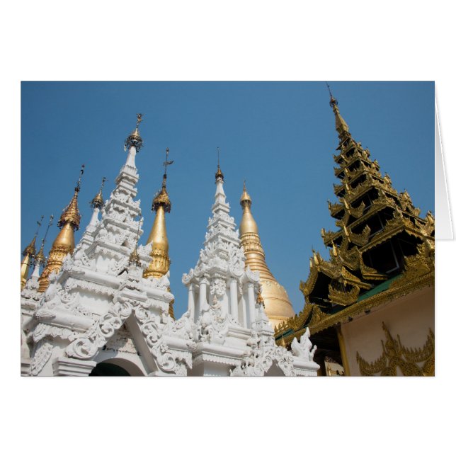Extérieur de la pagode Shwedagon (Devant horizontal)
