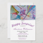 EXTÉRIEUR KITE VOL SURPRISE PARTITE INVITATION (Devant)