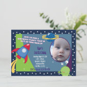 Extérieur Photo Invitation Anniversaire 5x7 (Debout devant)