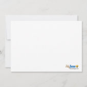 Extérieur Photo Invitation Anniversaire 5x7 (Dos)