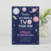 Extérieur Planète Girl Invitation de deuxième anni (Debout devant)