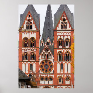 Exterieur van de St. Georgsdomkathedraal Poster