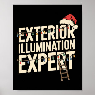 Exterieur Verlichting Expert Christmas House Light Poster