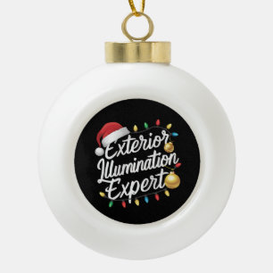 Exterieur Verlichtings Expert Kerst Licht Decor Keramische Bal Ornament