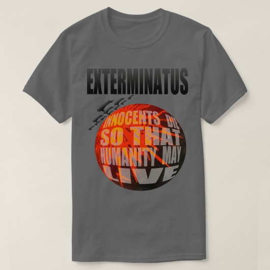 Exterminatus Full Classic TShirt (Design devant)