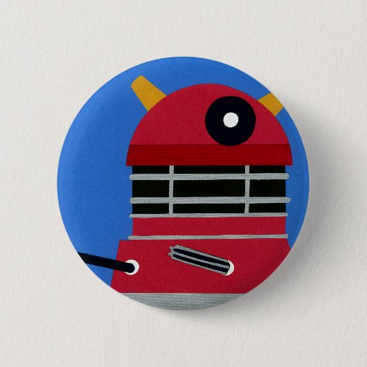 EXTERMINEREN RONDE BUTTON 5,7 CM (Voorkant)