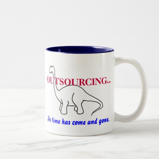 EXTERNALISANT…, tasse de dinosaure (Droit)