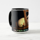 ExternalSpaceCafe Table avec une vue Mug (Devant gauche)
