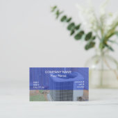 externe warmtepomp visitekaartje (Staand voorkant)