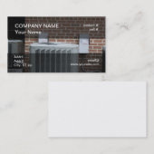 externe warmtepomp visitekaartje (Voorkant / Achterkant)