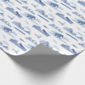 Extinct Animal Toile Cadeaupapier (Hoek)