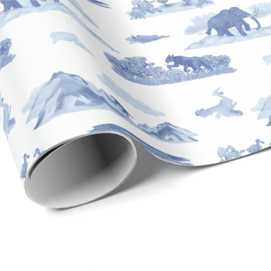 Extinct Animal Toile Cadeaupapier (Rol Hoek)