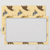 Extinct Animals  Briefpapier (Voorkant / Achterkant)