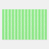 Extinct Animals in Neon Wrapping Paper (Voorkant)