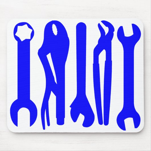 Extra - blauw muismat (Voorkant)