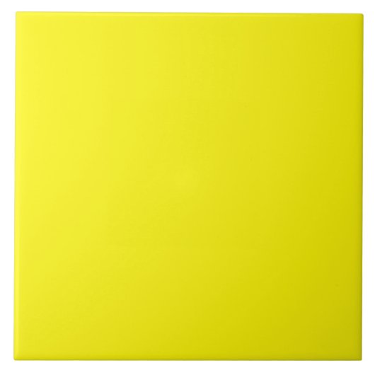 Extra Bright Yellow Tegeltje (Voorkant)