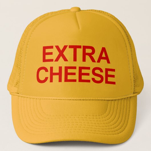 Extra Cheese Trucker Hat Trucker Pet (Voorkant)