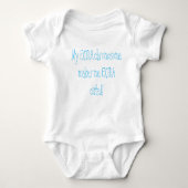 Extra Chromosoom Baby Bodysuit (Voorkant)