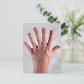 Extra cijfer briefkaart (Staand voorkant)