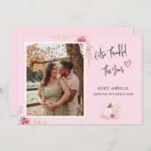 Extra dankbaar | Aankondiging Herfst Baby (Voorkant / Achterkant)