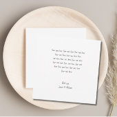 Extra dankbare zwangerschapsaankondiging van de Th Kaart