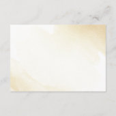 Extra details of ander gouden wasbruiloft informatiekaartje (Achterkant)