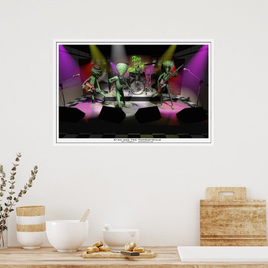 Extra en Terrestrials Poster (Keuken)