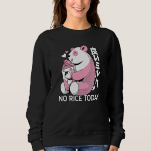 Extra Geen Rijst Vandaag Panda Pun Rode Aardbei Me Trui