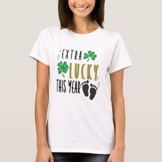 Extra geluk dit jaar - St. Patrick's Day T-shirt