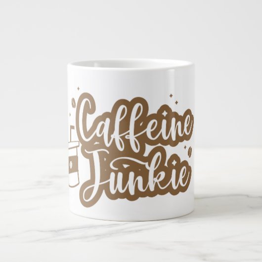 Extra - grande Mug de café (Devant)