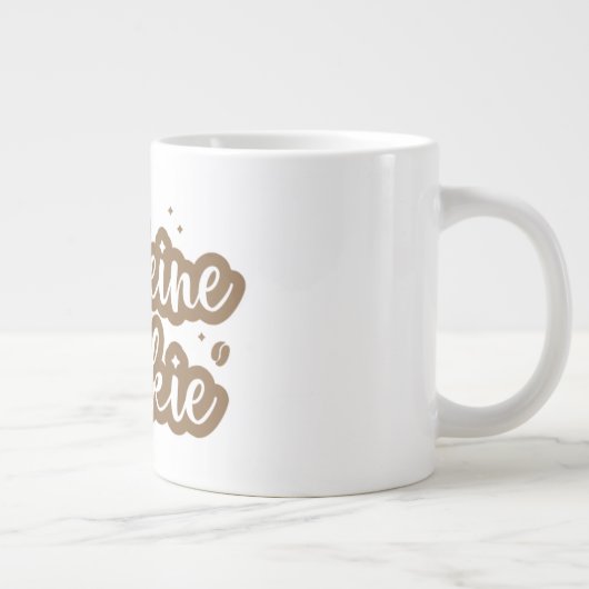 Extra - grande Mug de café (Droite)