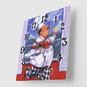 Extra grote borst vierkante klok (Hoek)