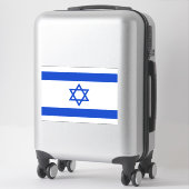 Extra grote Israëlische Sticker (Koffer)