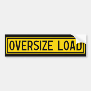extra grote lading bumpersticker