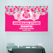 Extra grote ruimte Cowgirl 2024 Afstuderen Banner (Beurs)