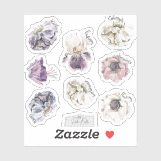 Extra klein, 7,6 x 7,6 cm, vinylstickers op maat g sticker