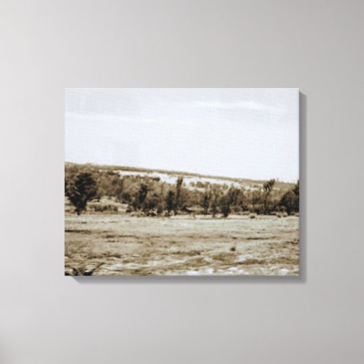 Extra landschapsfoto canvas afdruk (Voorkant)
