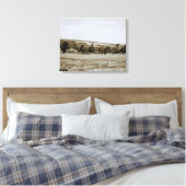 Extra landschapsfoto canvas afdruk (Insitu (Slaapkamer))