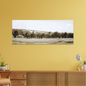 Extra  landschapsfoto canvas afdruk (Insitu (Woonkamer))